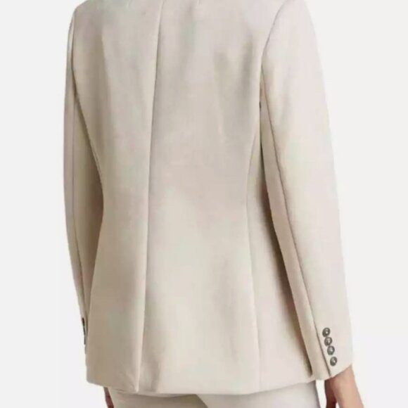 Gorgeous Tahari Jacket in Faux Suede. Meduim. Color Bone. - Picture 2 of 3